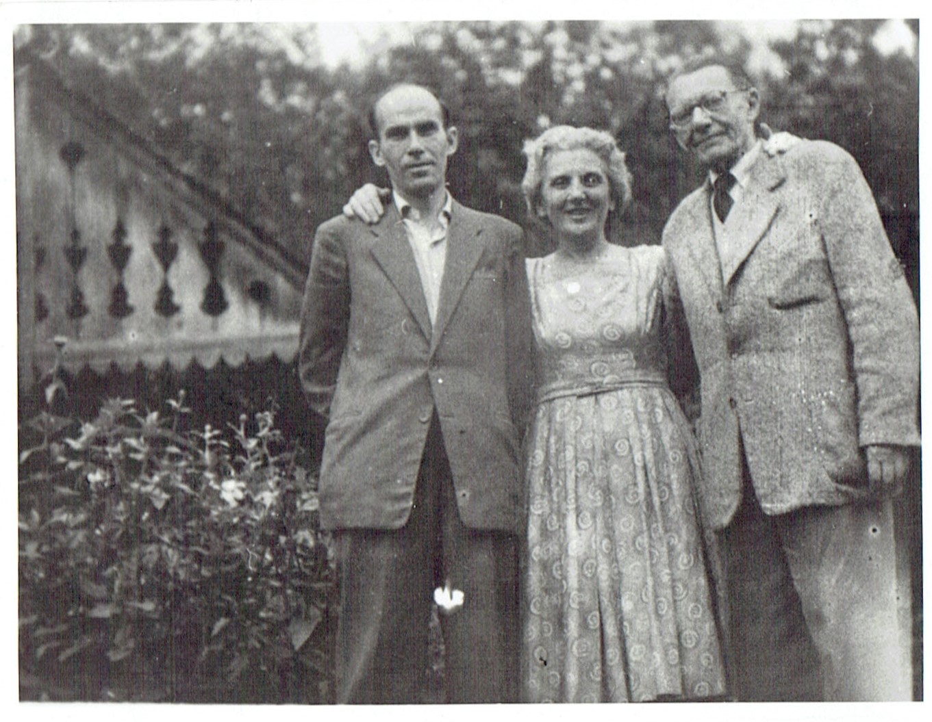 Németh Imre íróval és feleségével Magdával